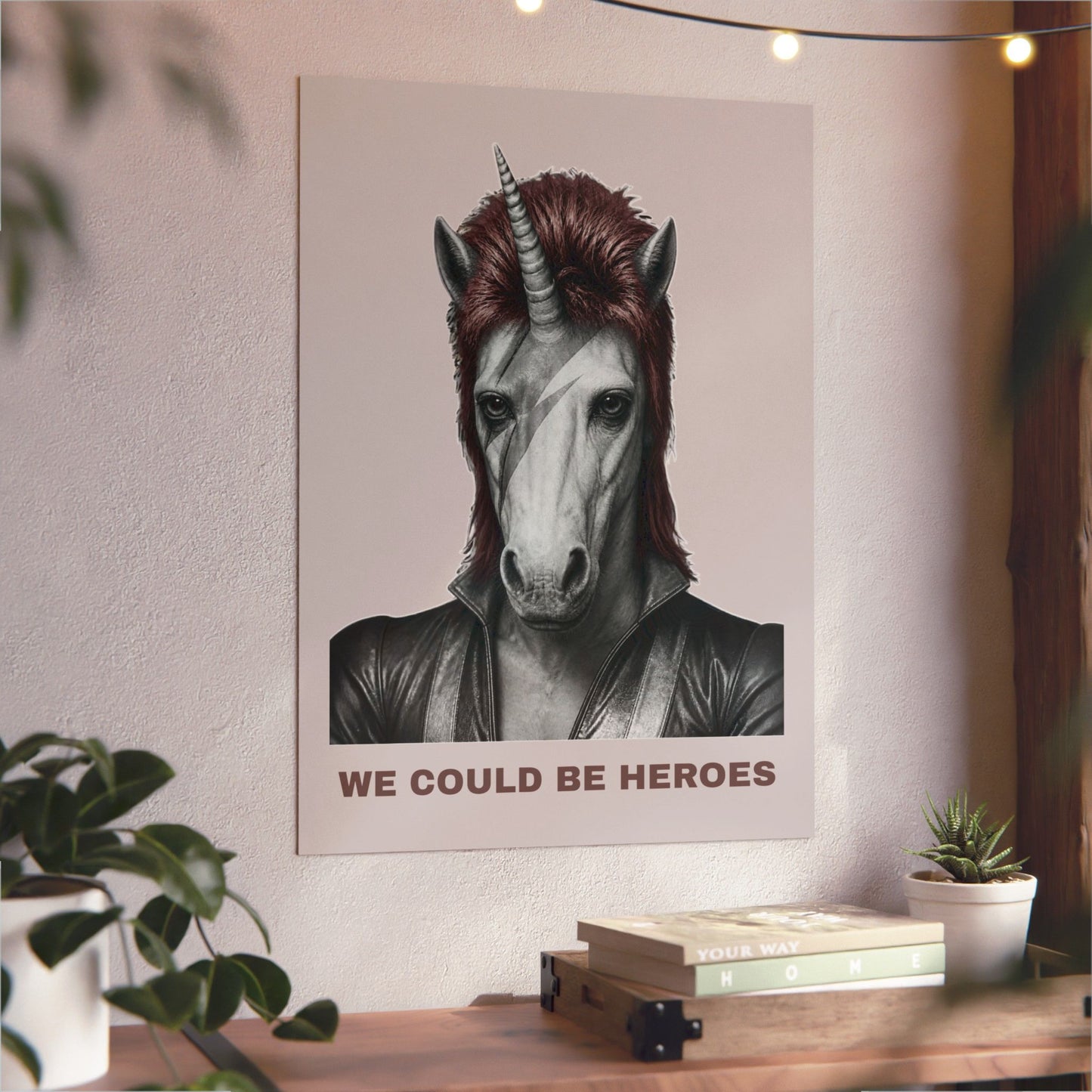 Aluminum Art Panel — WE COULD BE HEROES