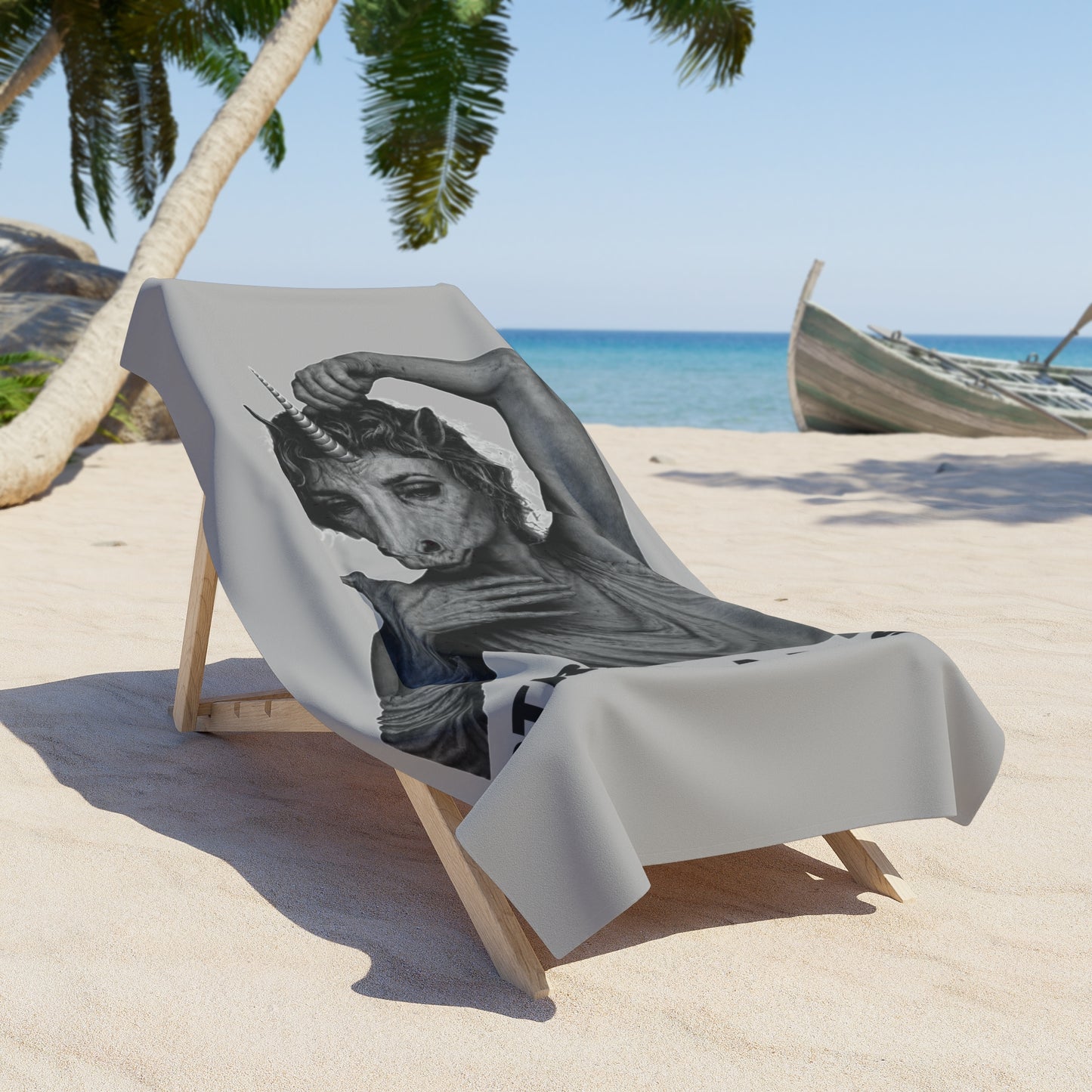 Beach Towel — STRIKE A POSE