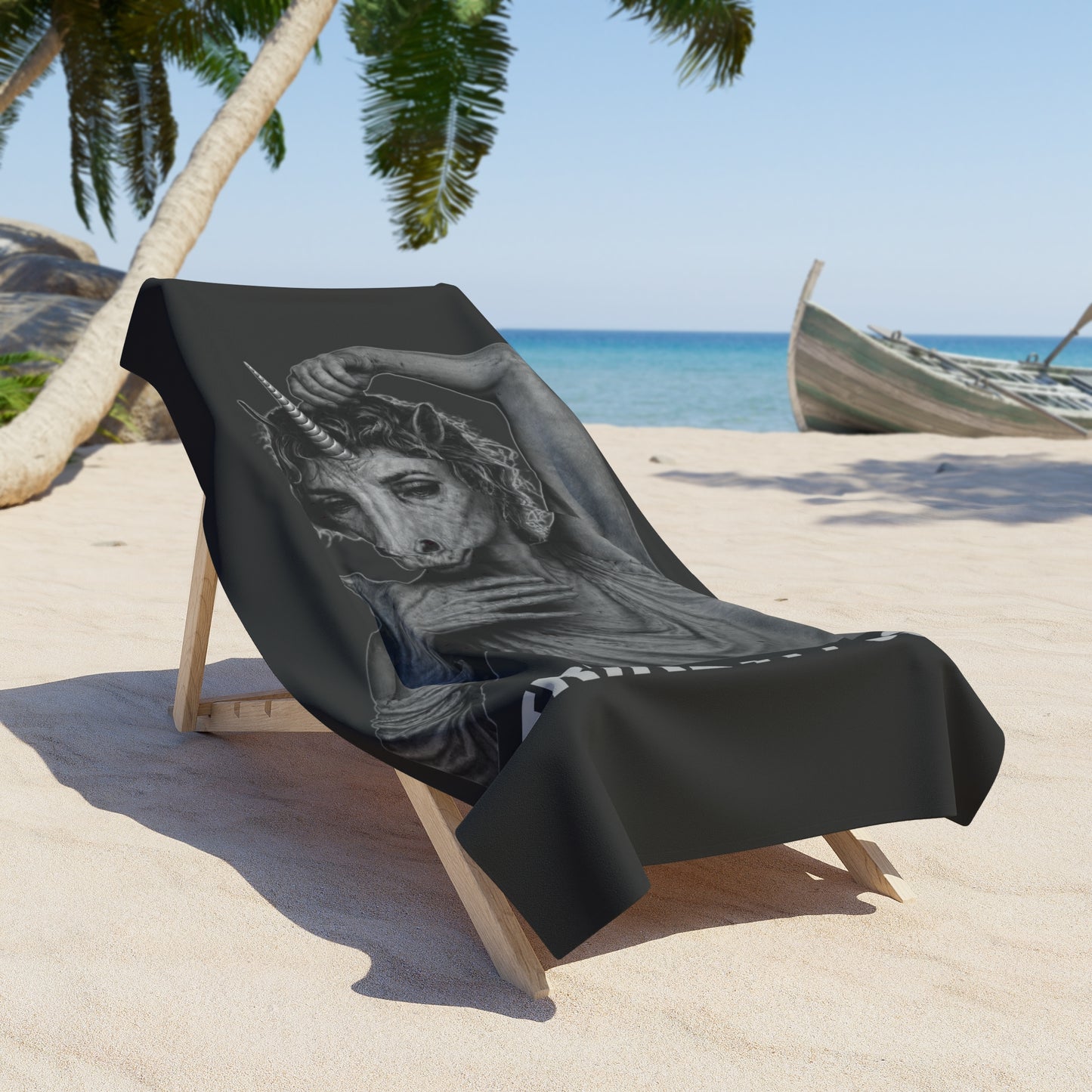 Beach Towel — STRIKE A POSE