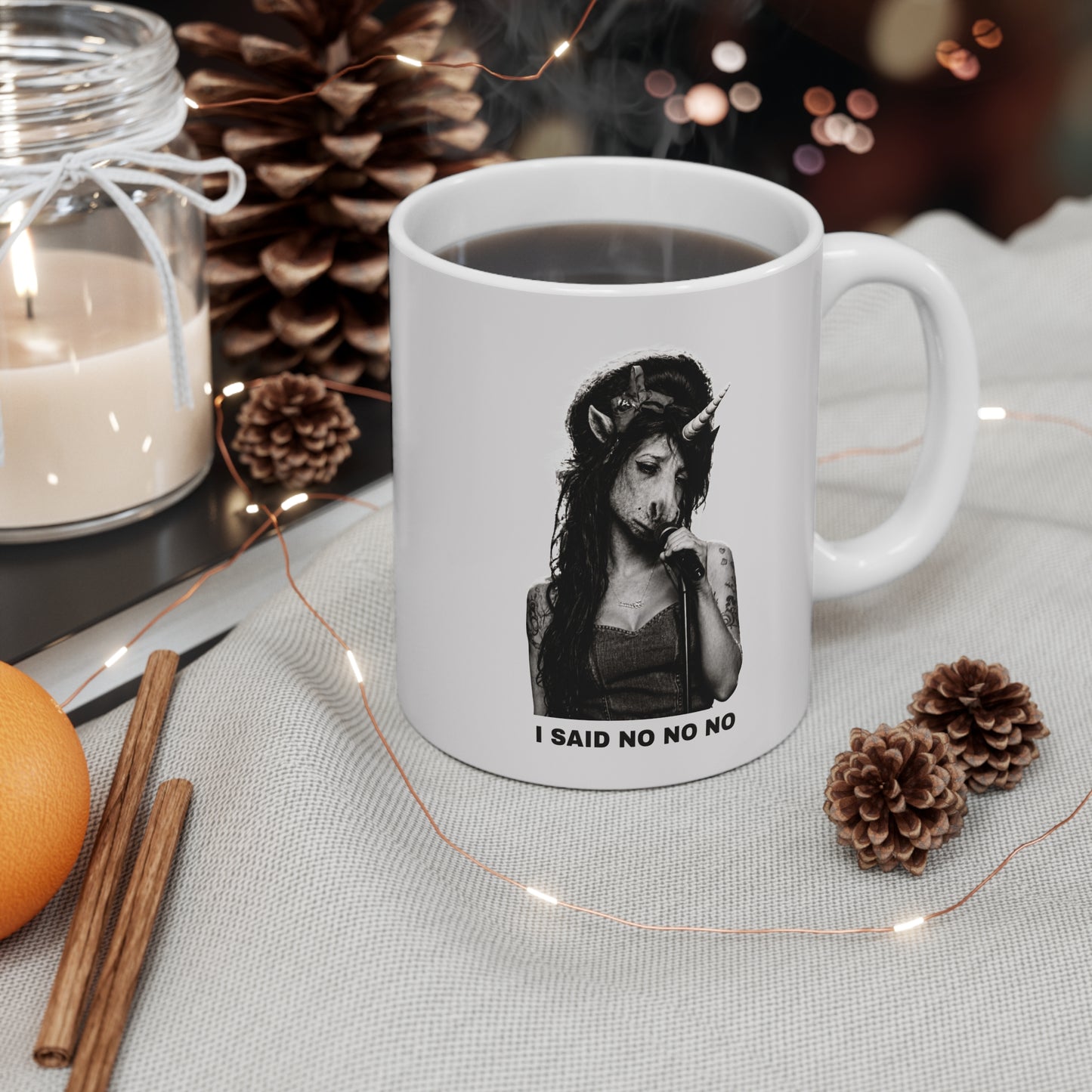 Portrait Mug — I SAID NO NO NO
