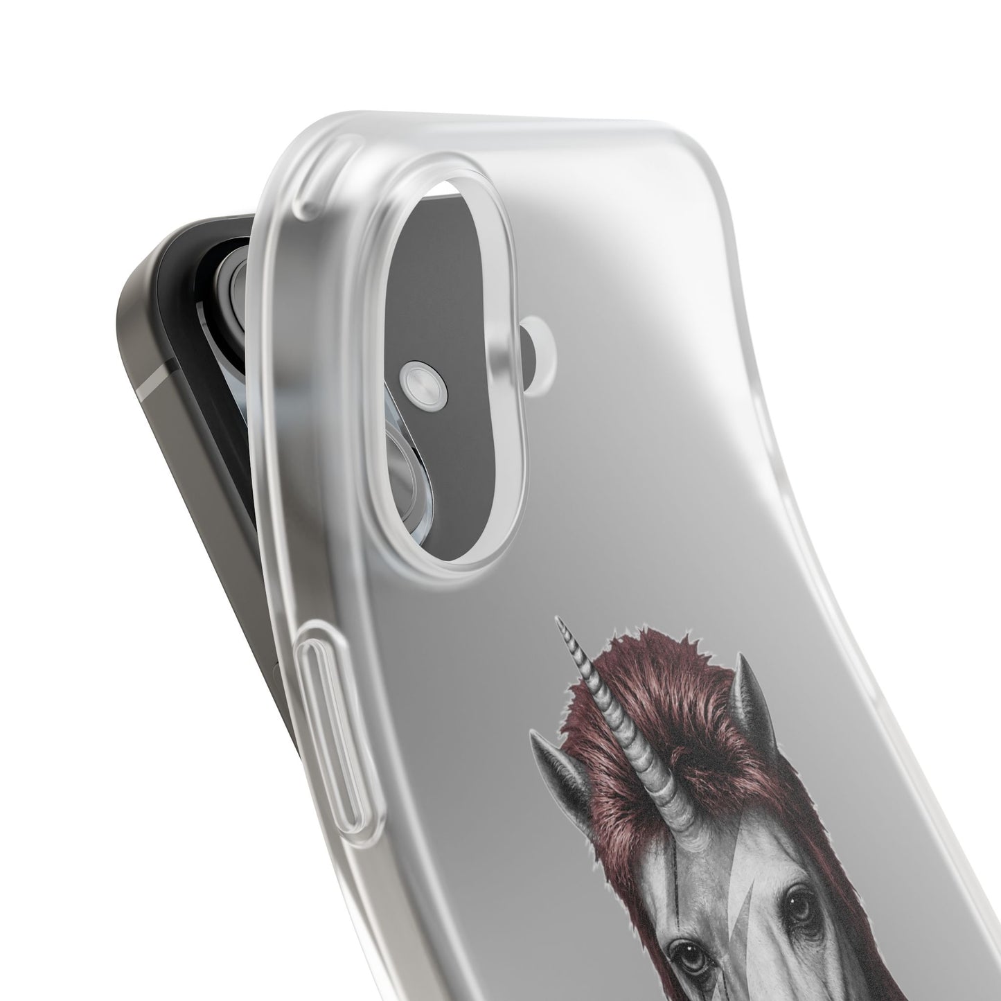 Phone Case (transparent, flexible) – WE COULD BE HEROES