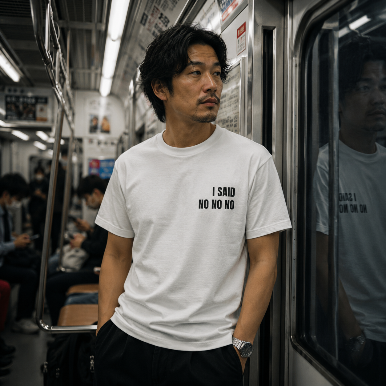 Classic Tee — I SAID NO NO NO (back print)
