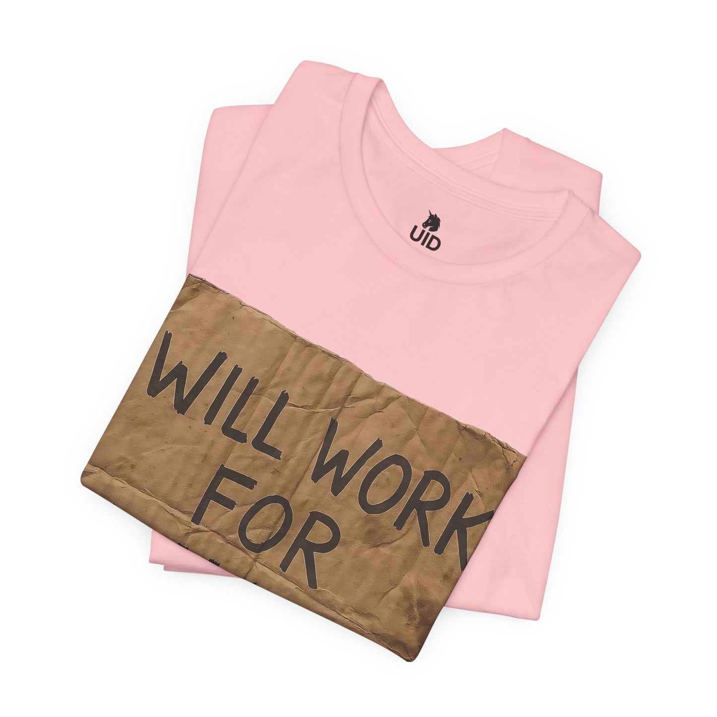 Classic Tee — ‚Will work for likes‘