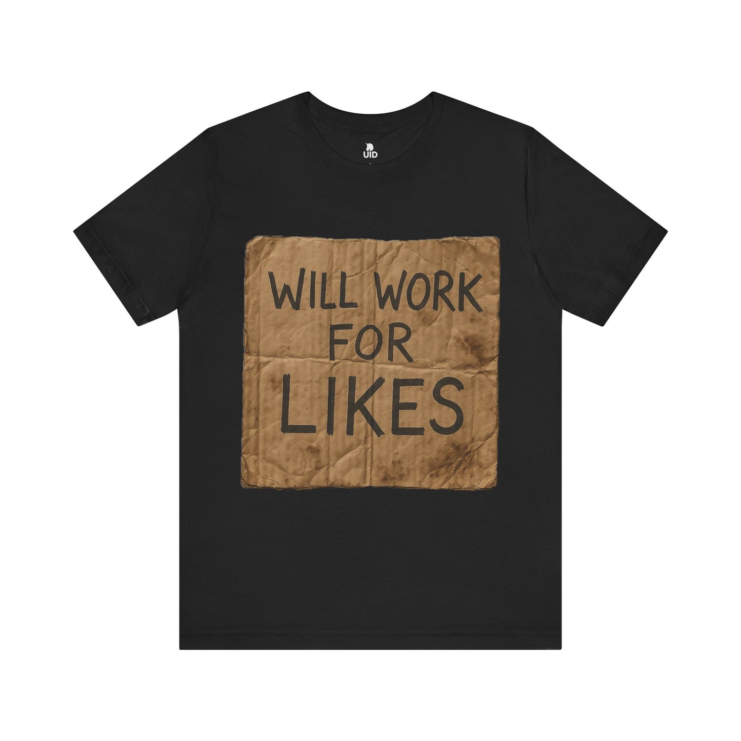 Classic Tee — ‚Will work for likes‘