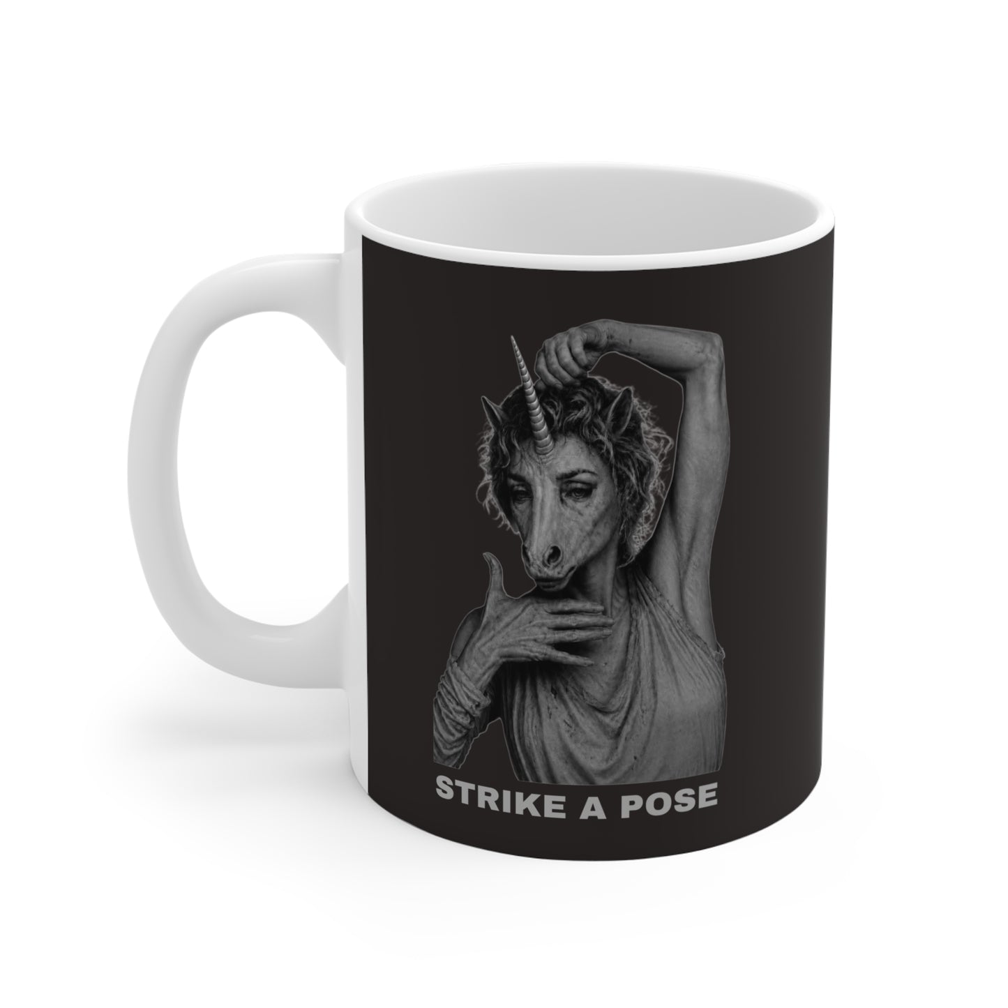 Portrait Mug — STRIKE A POSE