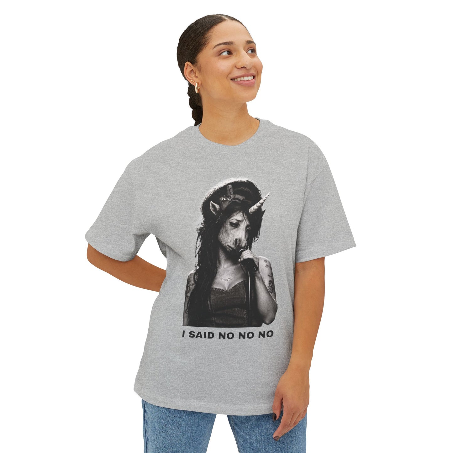 Oversized Tee — I SAID NO NO NO