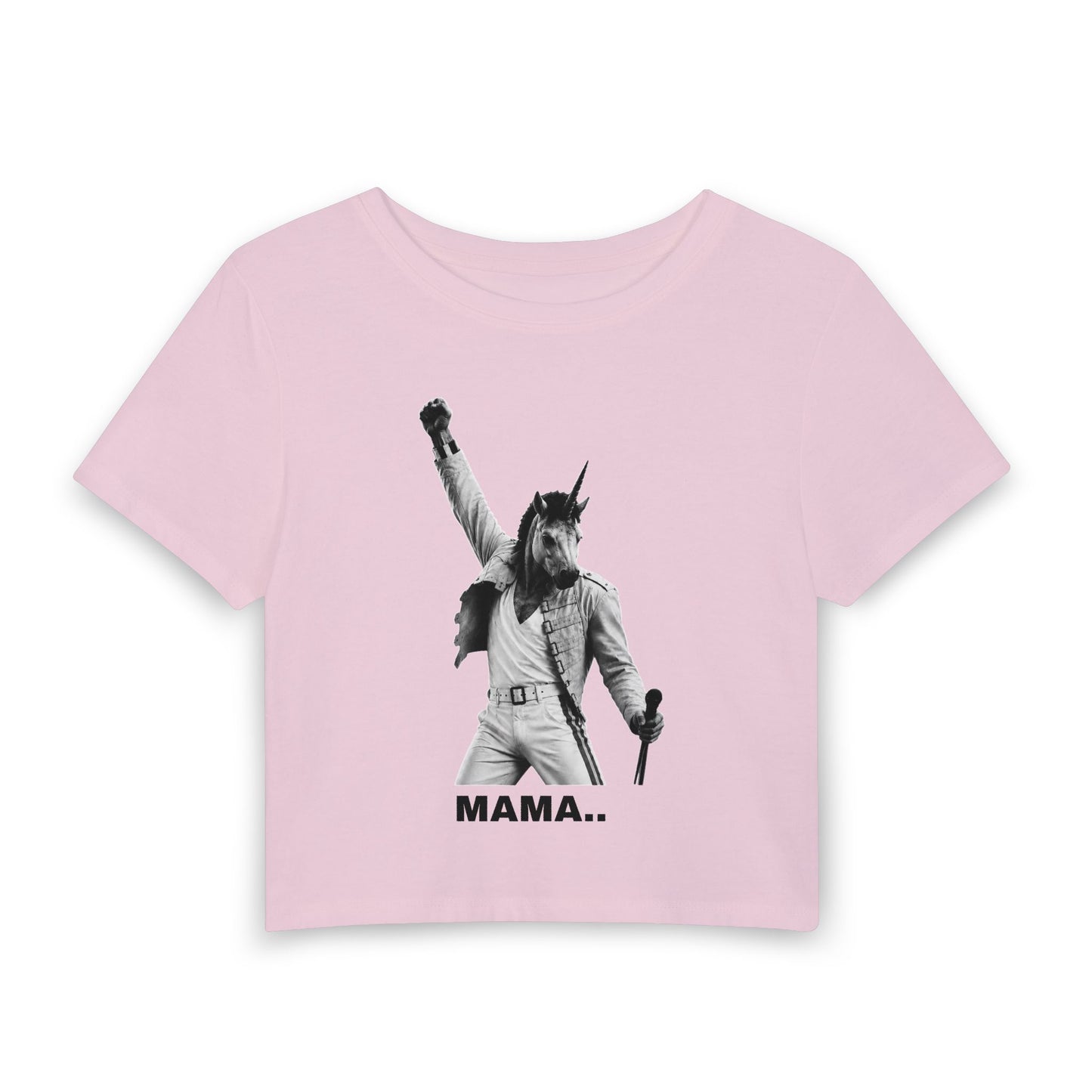 Women's Baby Tee — MAMA..