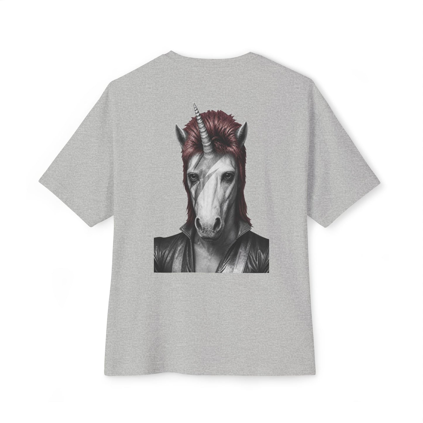 Oversized Tee — WE COULD BE HEROES (back print)