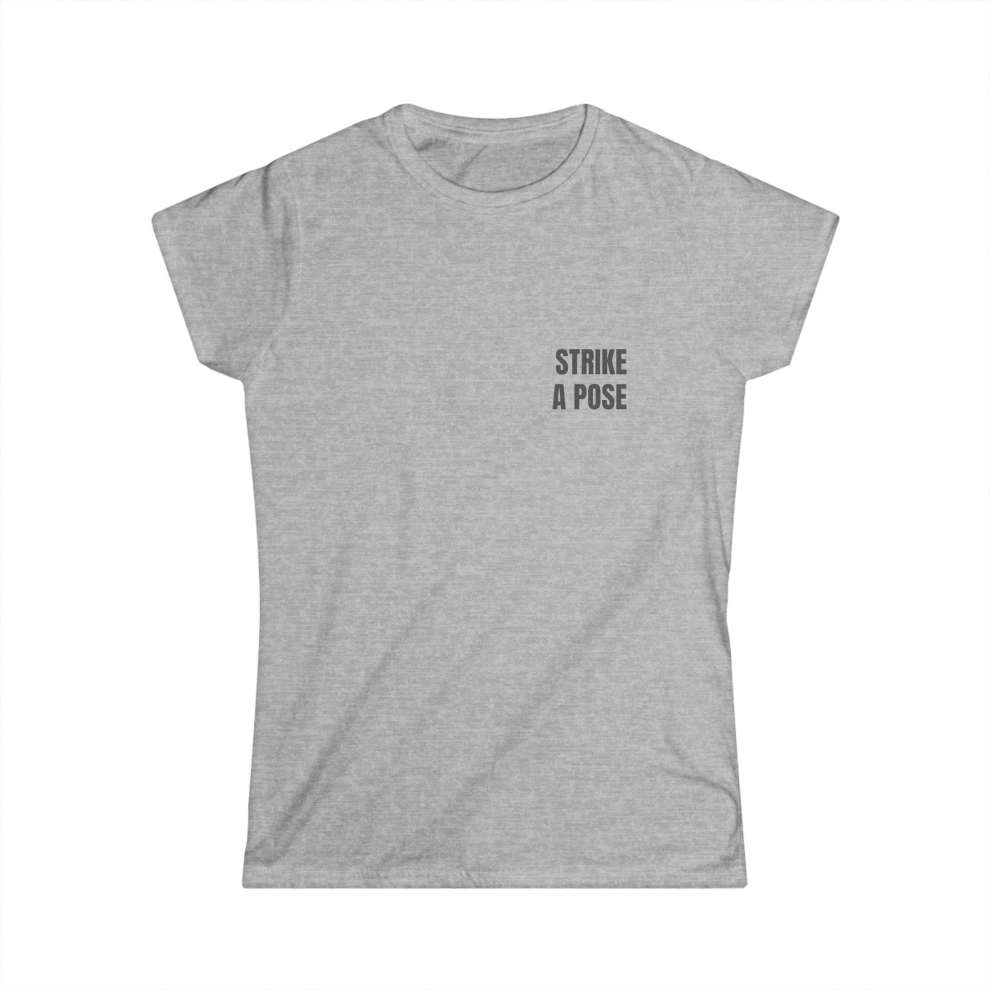 Girl Tee — STRIKE A POSE (back print)