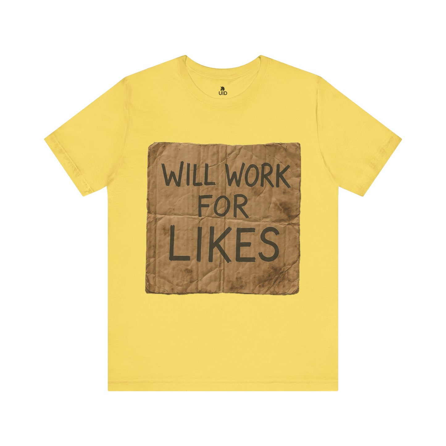 Classic Tee — ‚Will work for likes‘