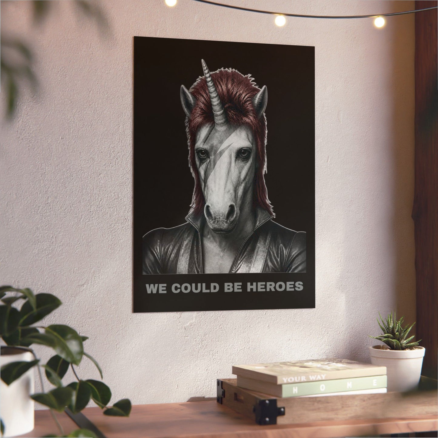 Aluminum Art Panel — WE COULD BE HEROES