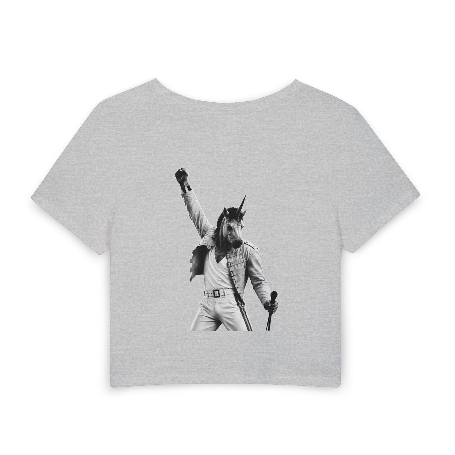 Women's Baby Tee — MAMA.. (back print)