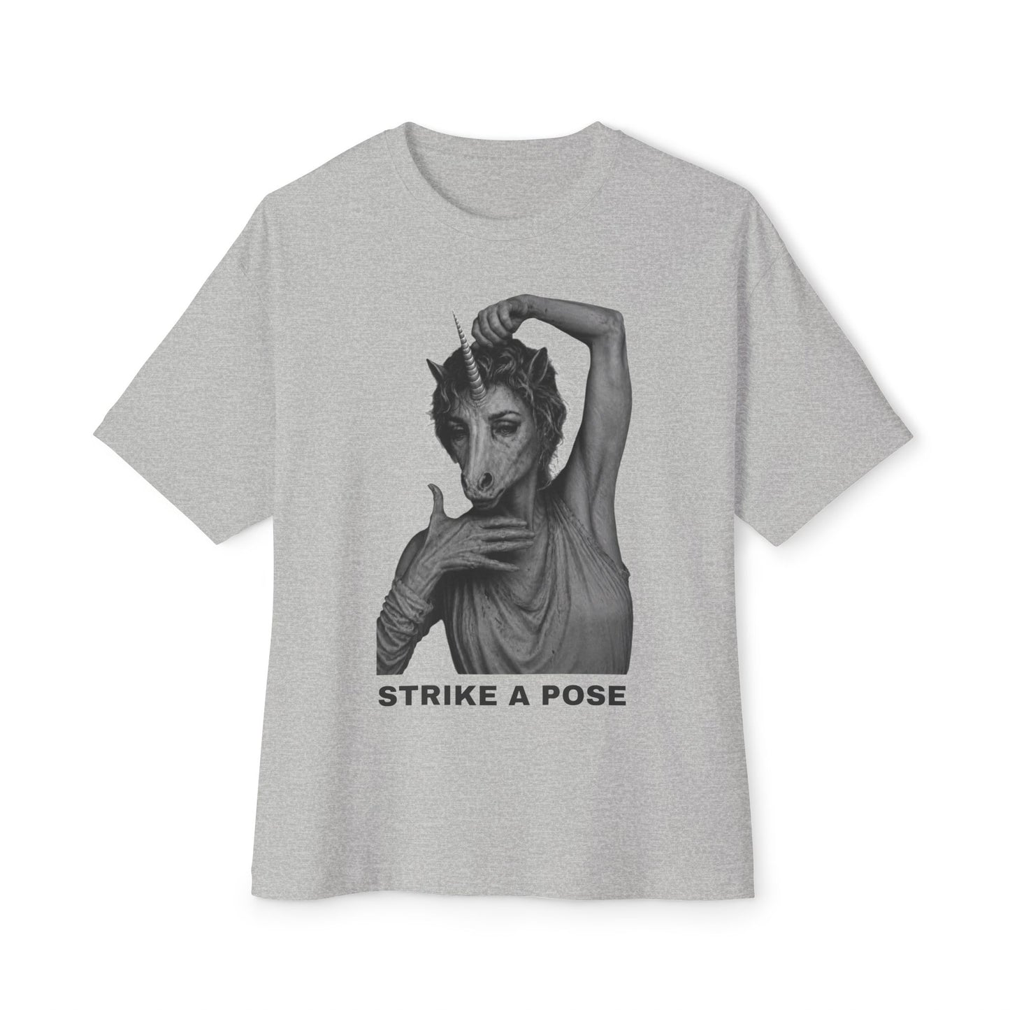 Oversized Tee — STRIKE A POSE