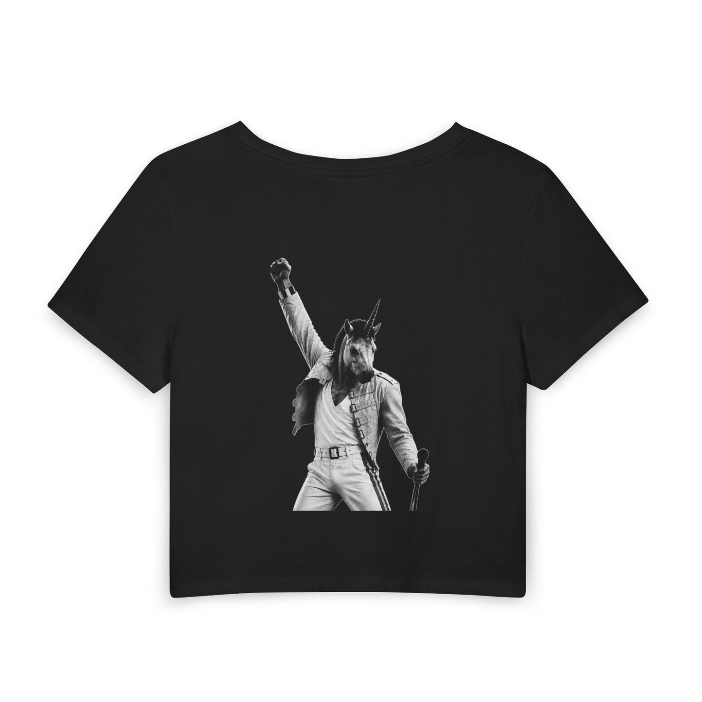 Women's Baby Tee — MAMA.. (back print)