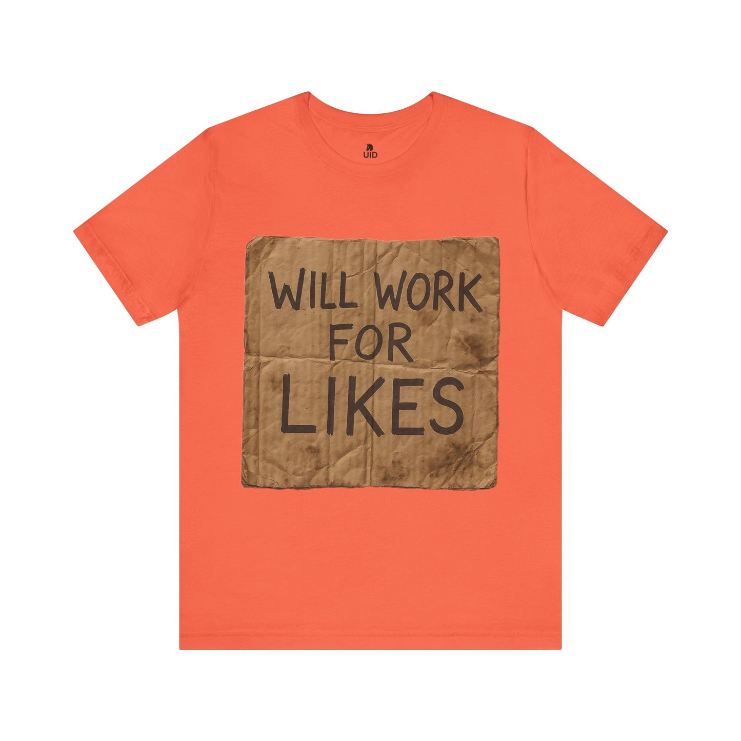 Classic Tee — ‚Will work for likes‘