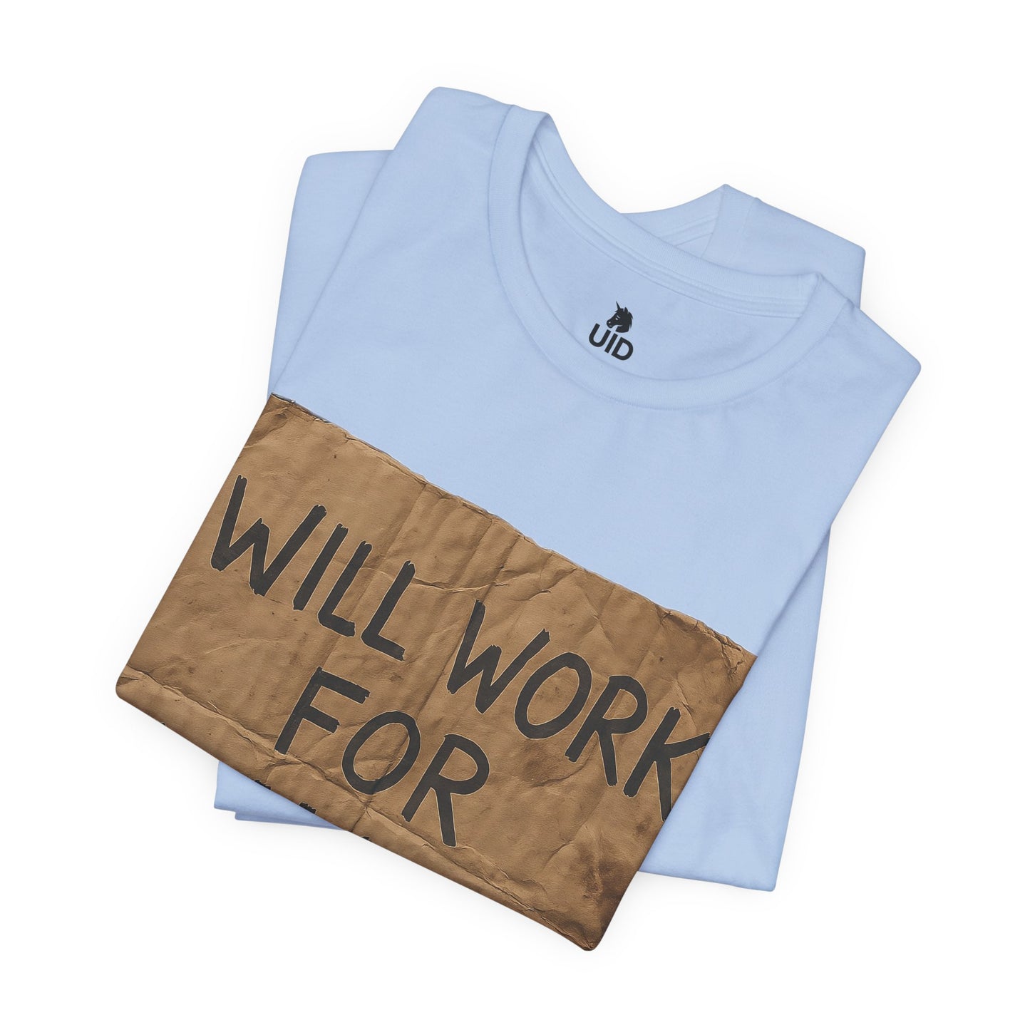 Classic Tee — ‚Will work for likes‘