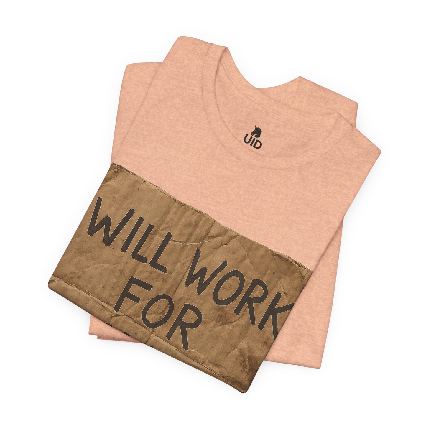 Classic Tee — ‚Will work for likes‘