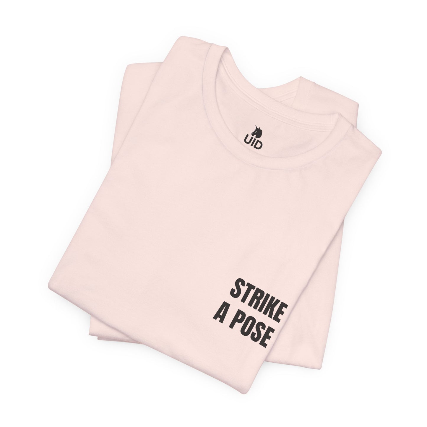 Classic Tee — STRIKE A POSE (back print)