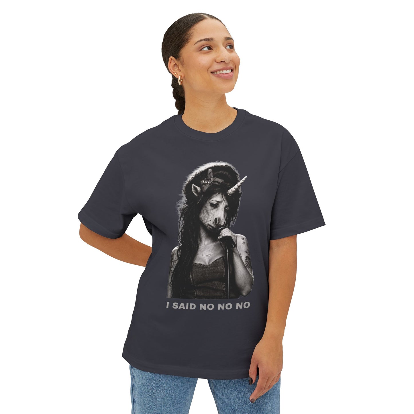 Oversized Tee — I SAID NO NO NO