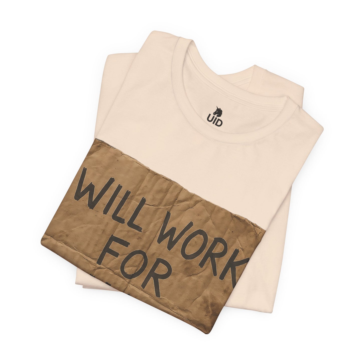 Classic Tee — ‚Will work for likes‘