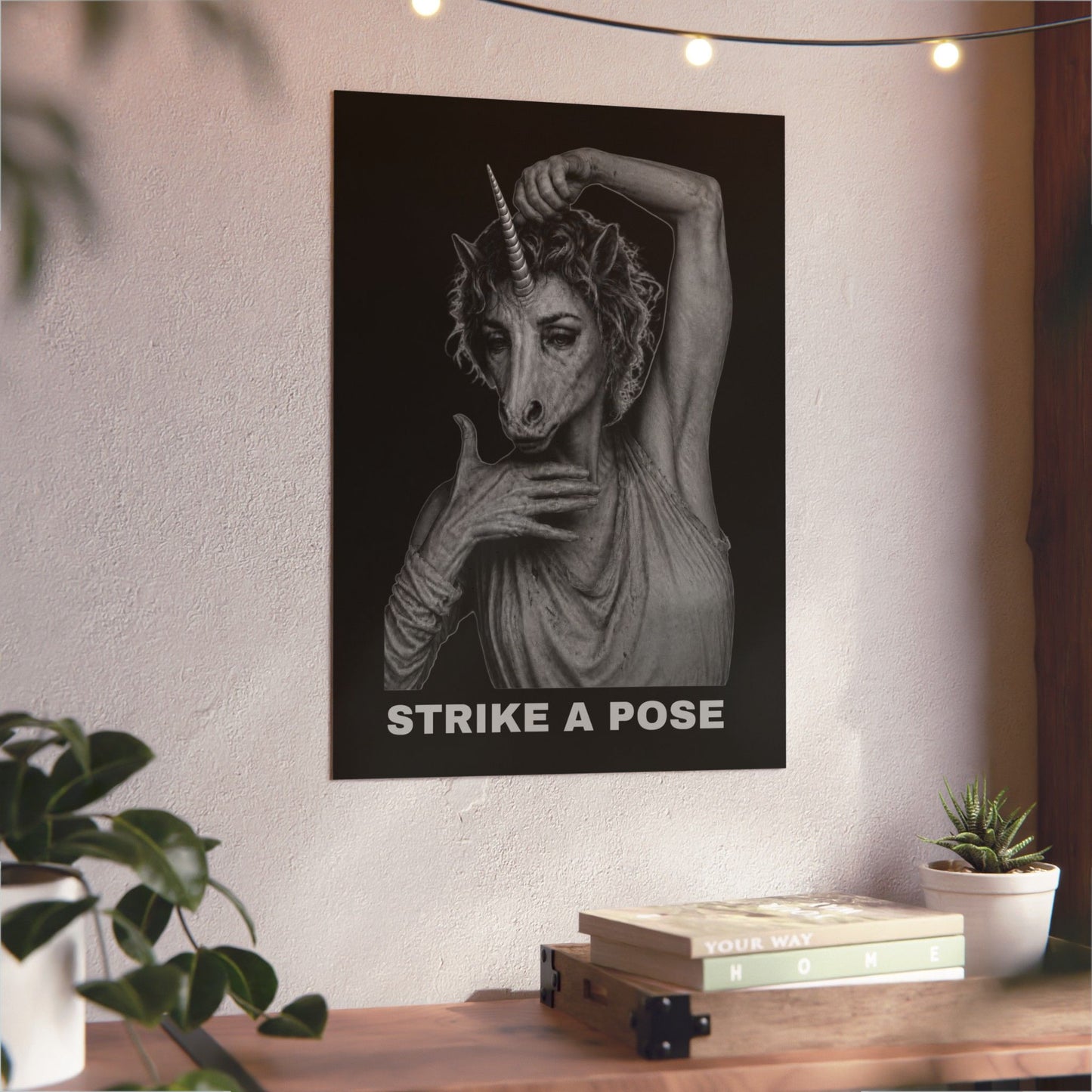 Aluminum Art Panel — STRIKE A POSE