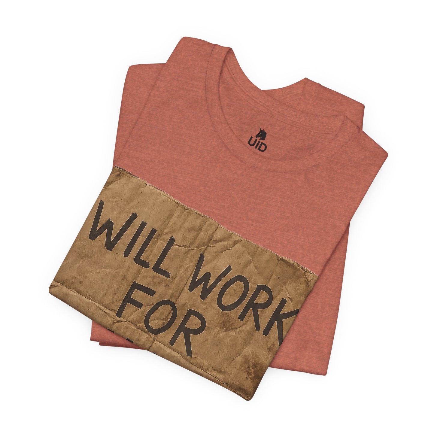 Classic Tee — ‚Will work for likes‘