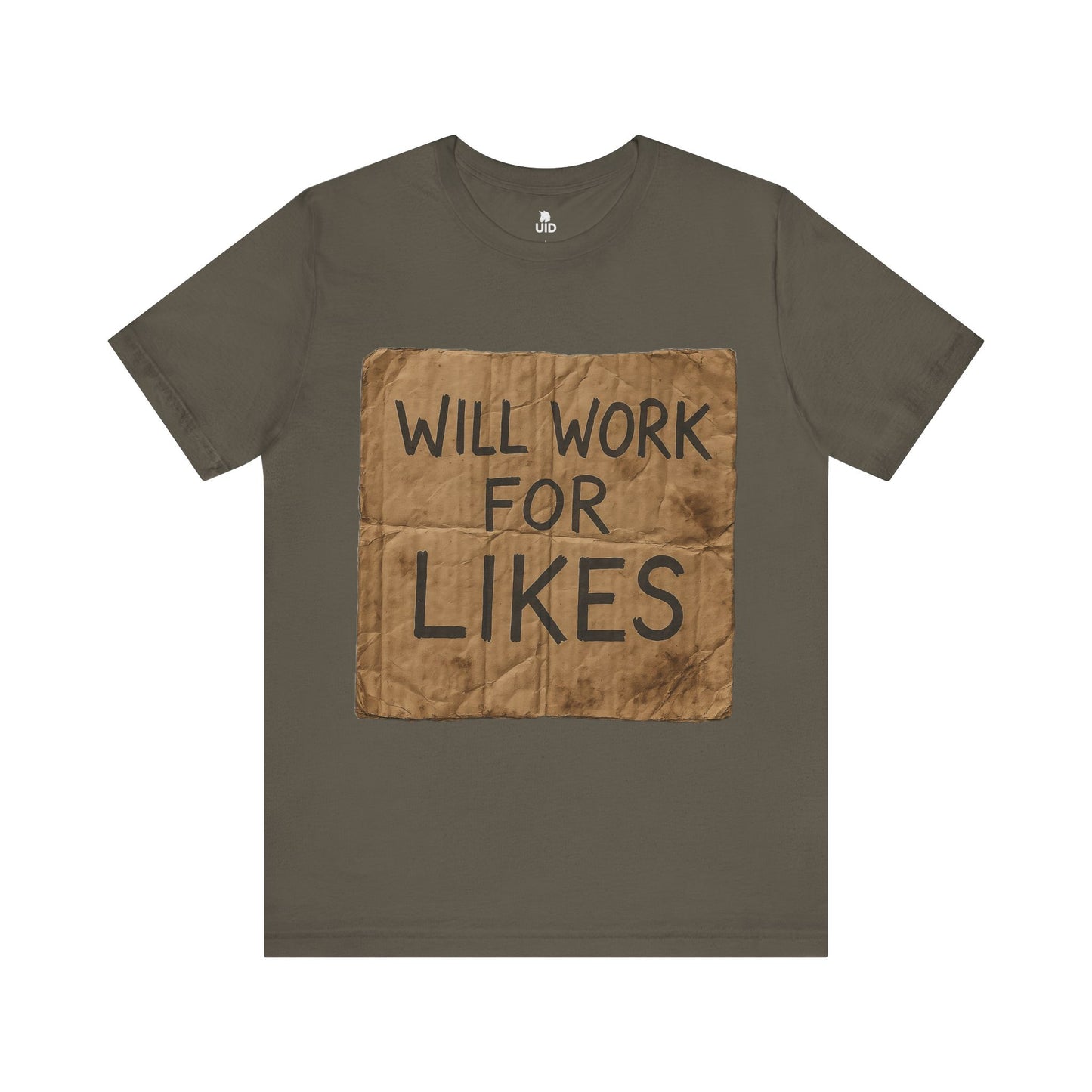 Classic Tee — ‚Will work for likes‘