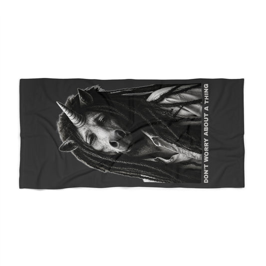 Beach Towel — DON'T WORRY ABOUT A THING