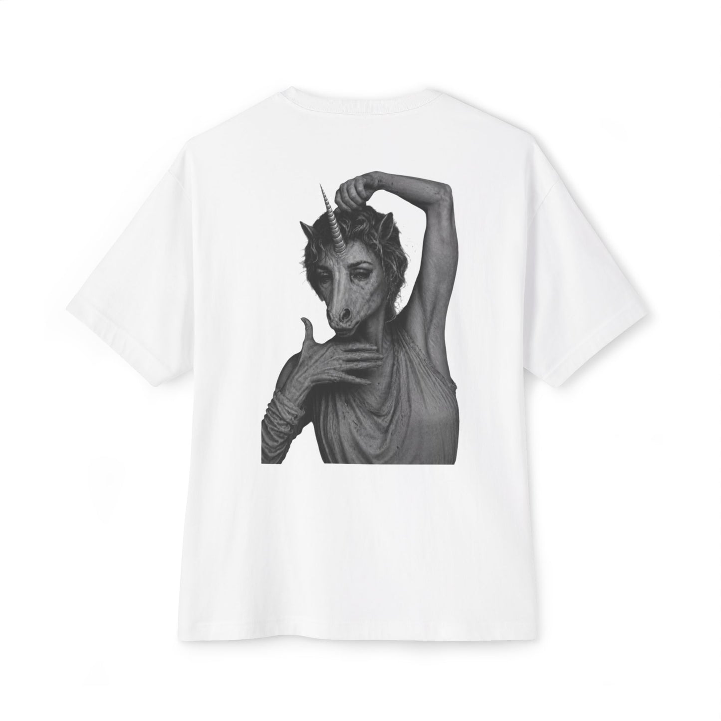 Oversized Tee — STRIKE A POSE (back print)