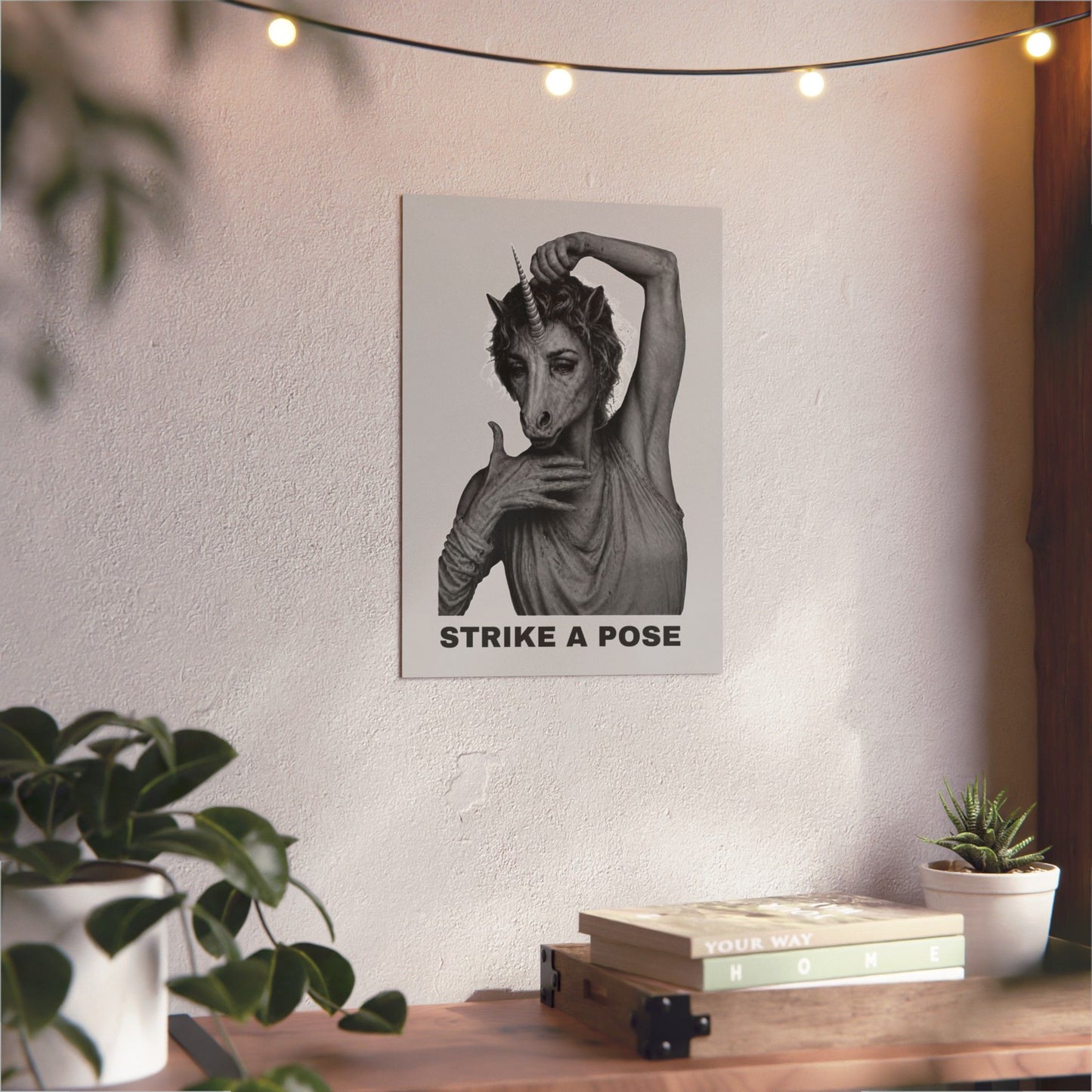 Aluminum Art Panel — STRIKE A POSE