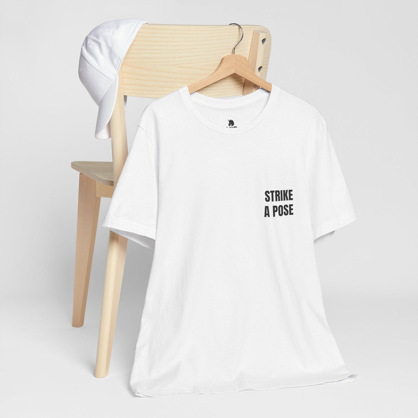 Classic Tee — STRIKE A POSE (back print)