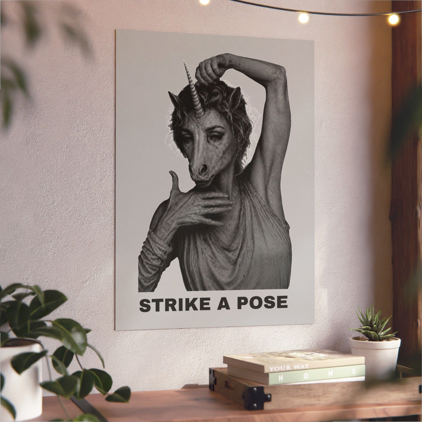 Aluminum Art Panel — STRIKE A POSE