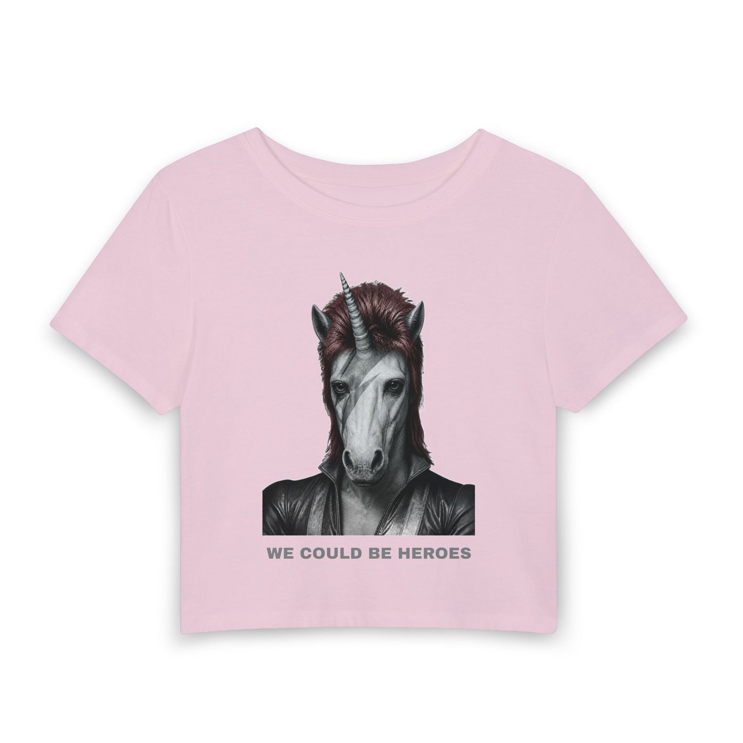 Women's Baby Tee — WE COULD BE HEROES