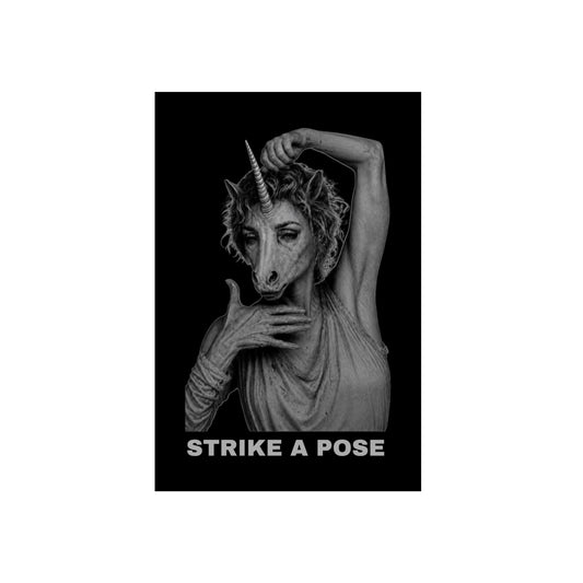 Aluminum Art Panel — STRIKE A POSE