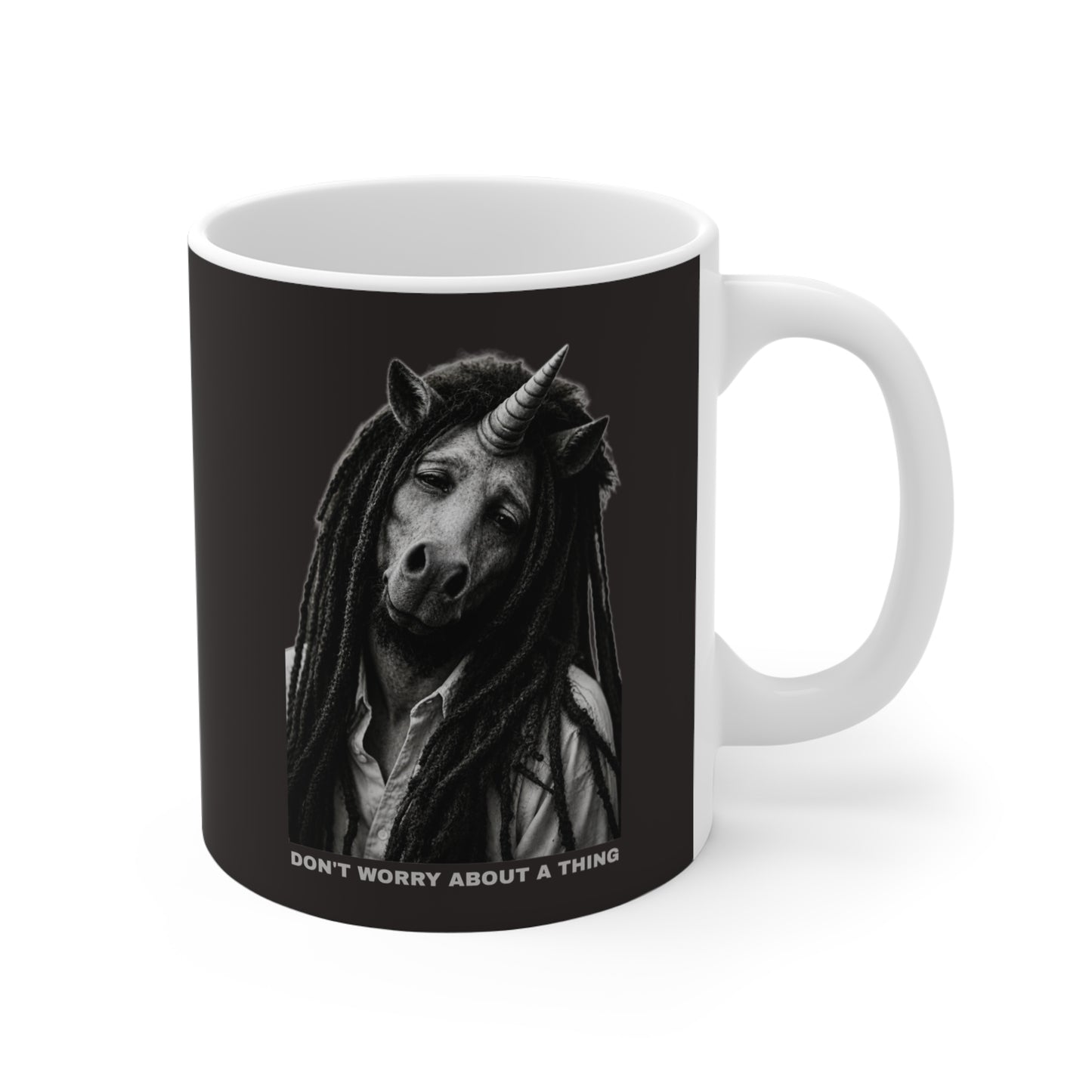 Portrait Mug — DON'T WORRY ABOUT A THING