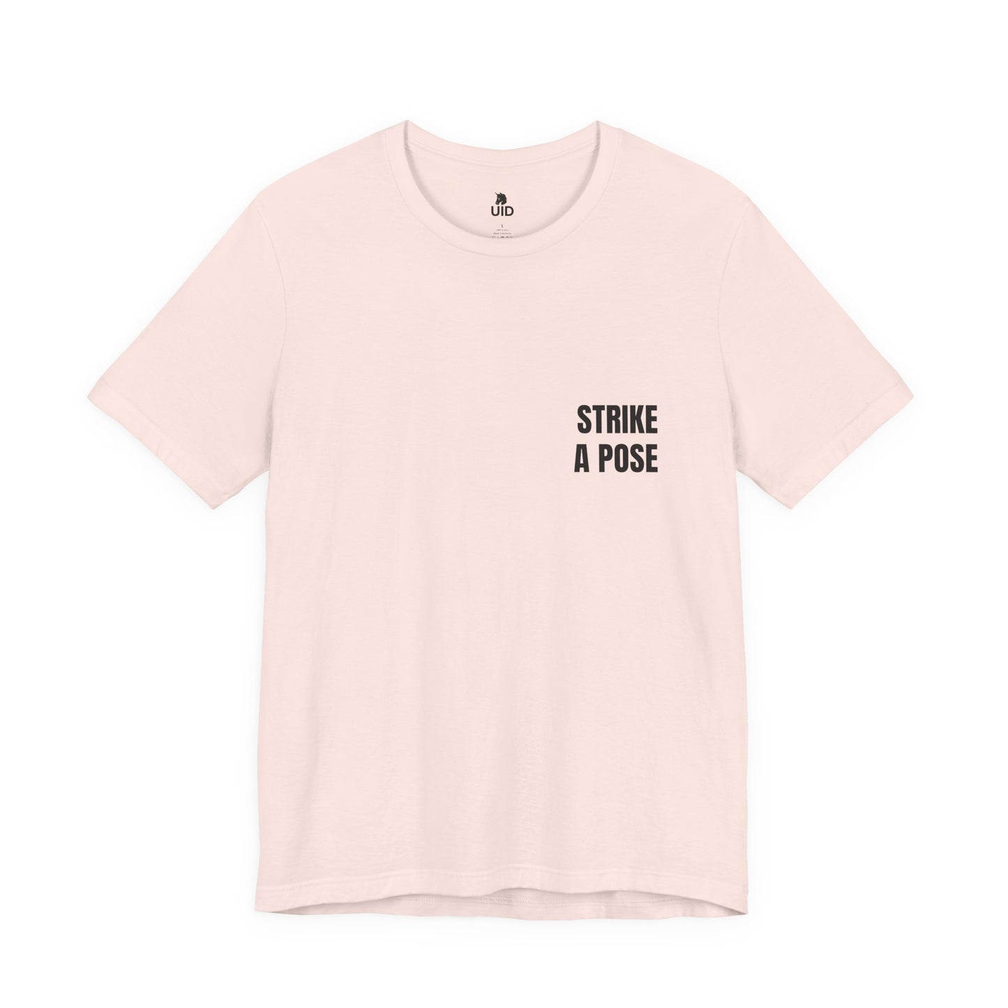 Classic Tee — STRIKE A POSE (back print)