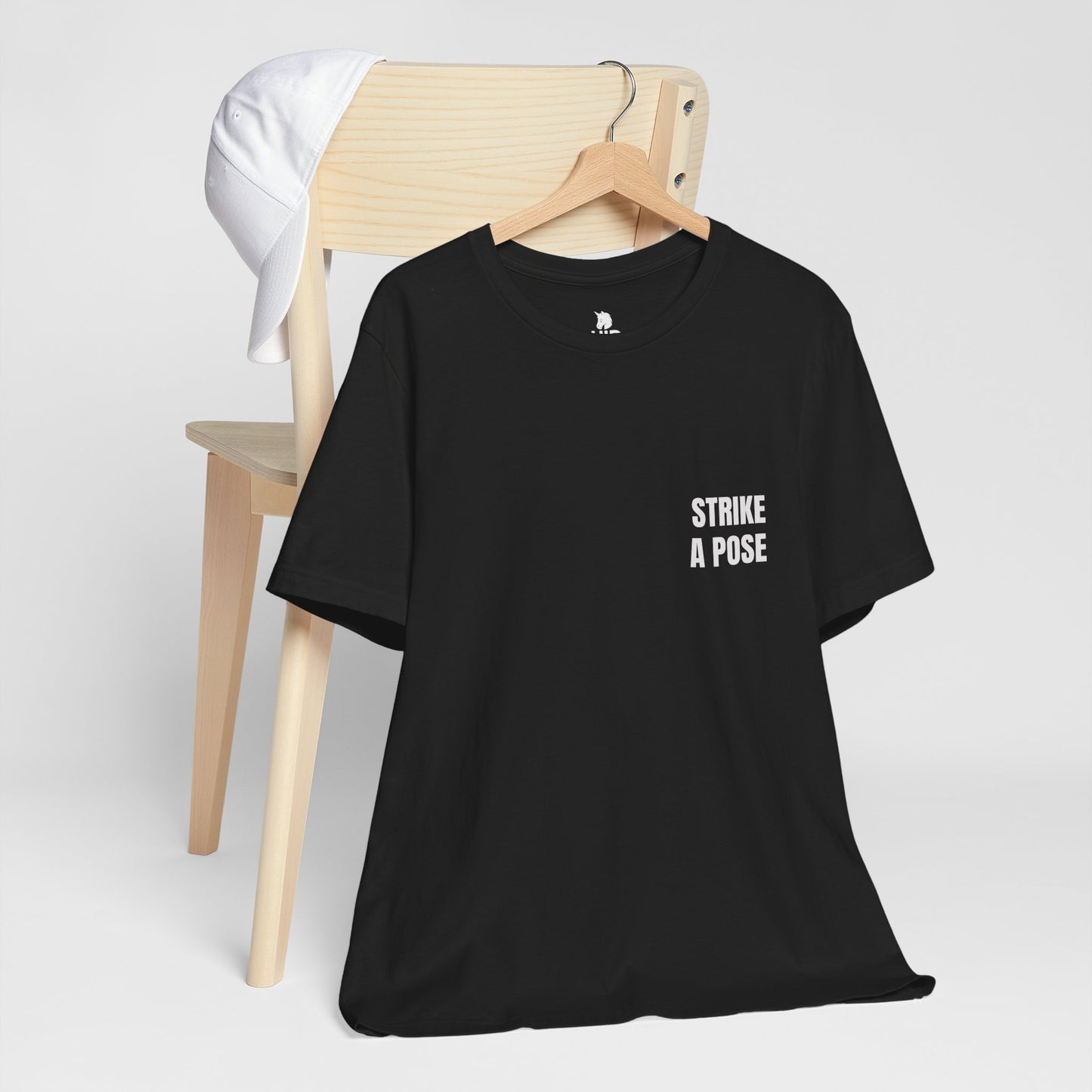 Classic Tee — STRIKE A POSE (back print)