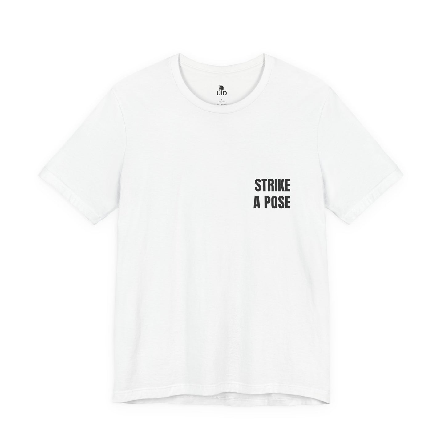 Classic Tee — STRIKE A POSE (back print)