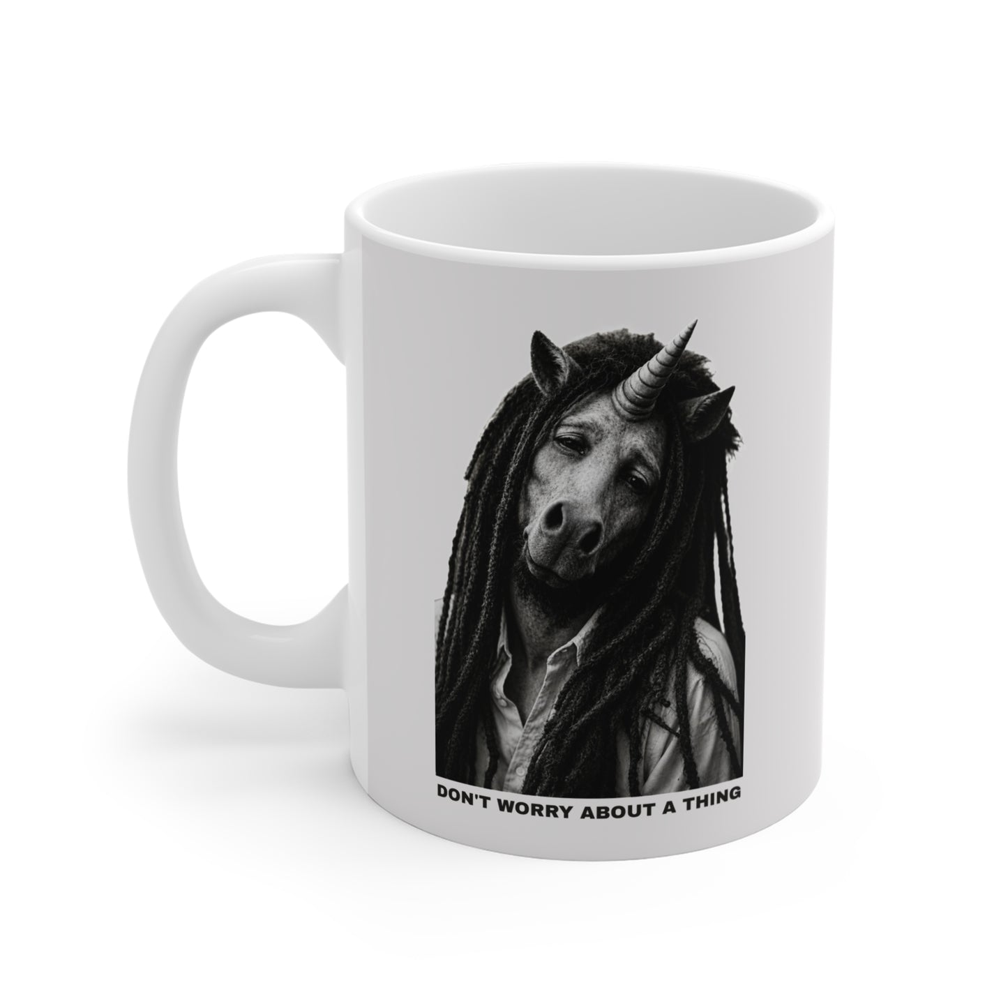 Portrait Mug — DON'T WORRY ABOUT A THING