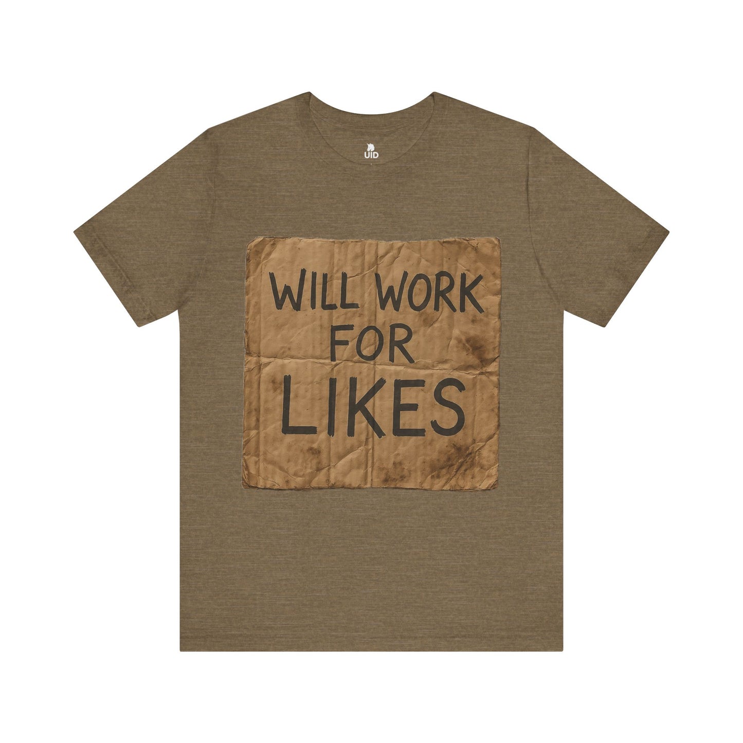 Classic Tee — ‚Will work for likes‘
