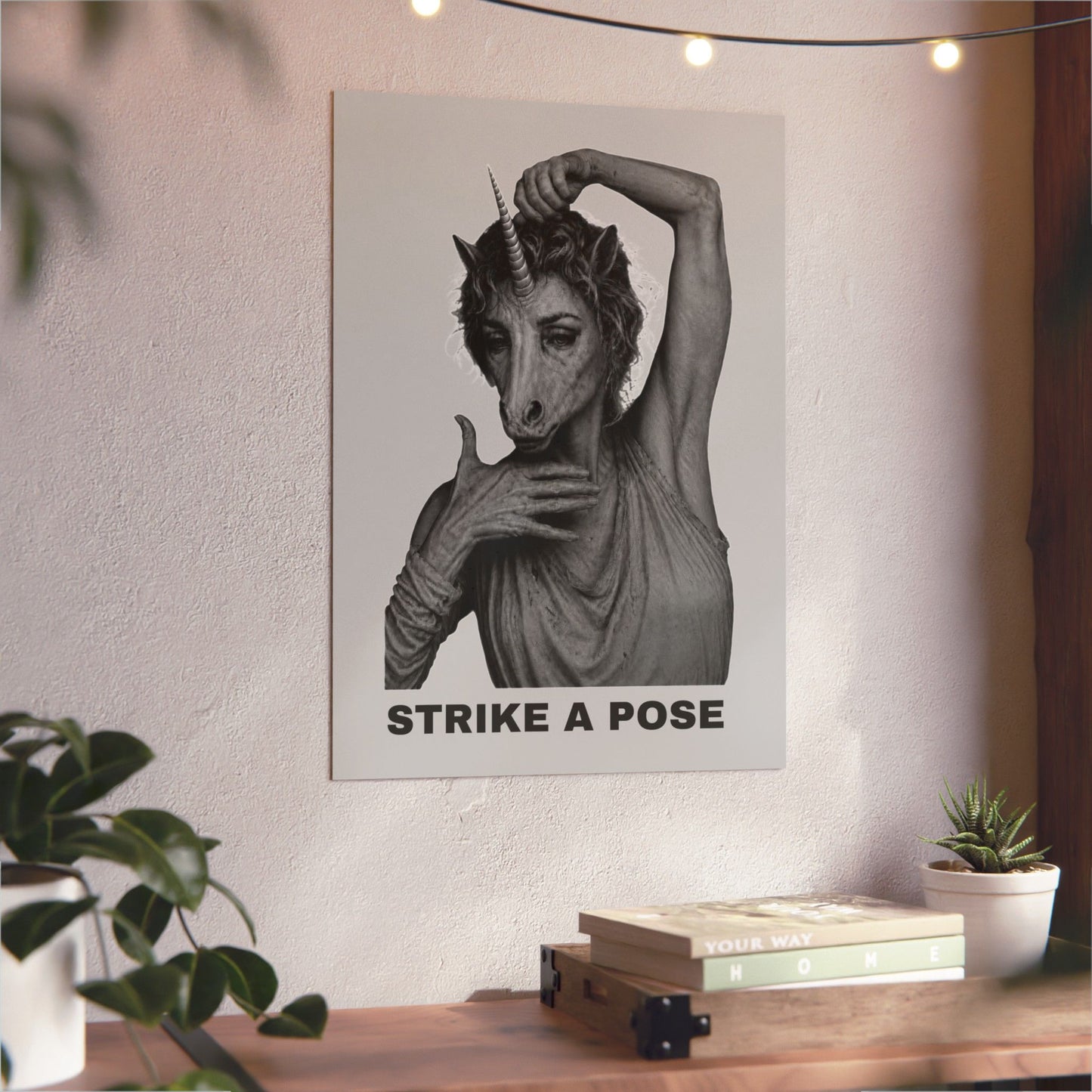 Aluminum Art Panel — STRIKE A POSE