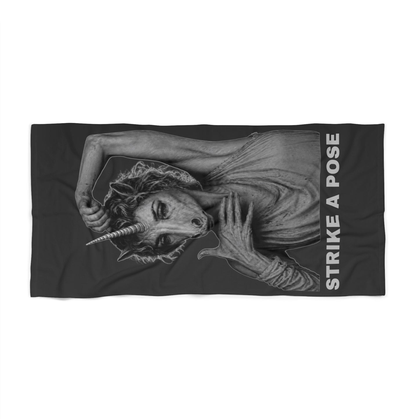 Beach Towel — STRIKE A POSE