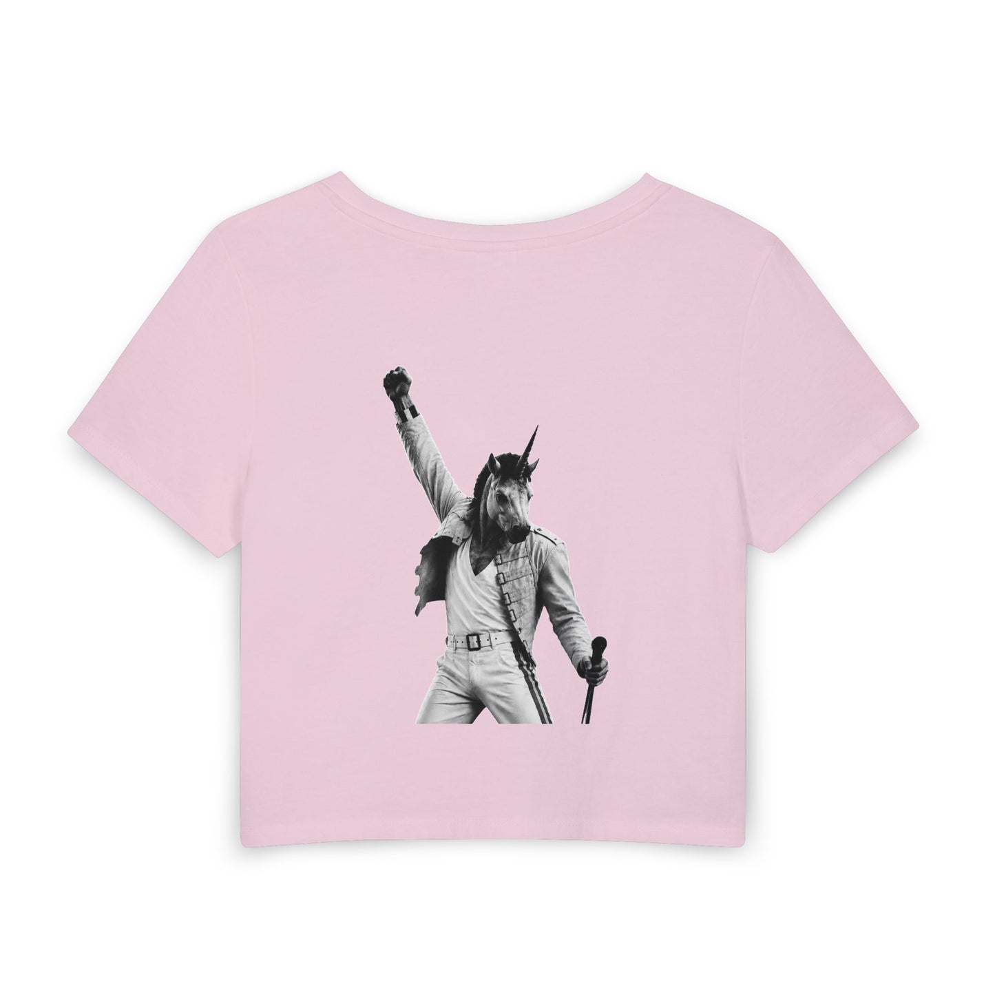 Women's Baby Tee — MAMA.. (back print)