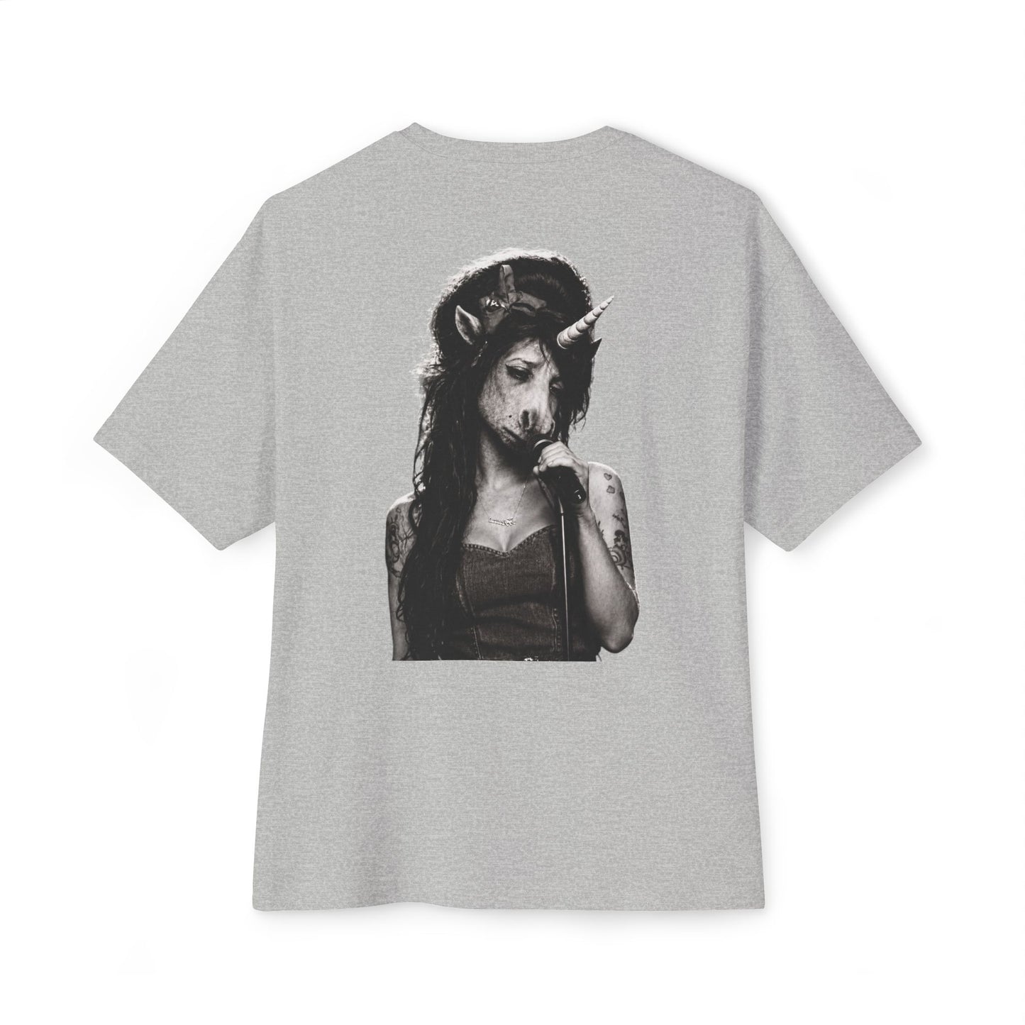 Oversized Tee — I SAID NO NO NO (back print)