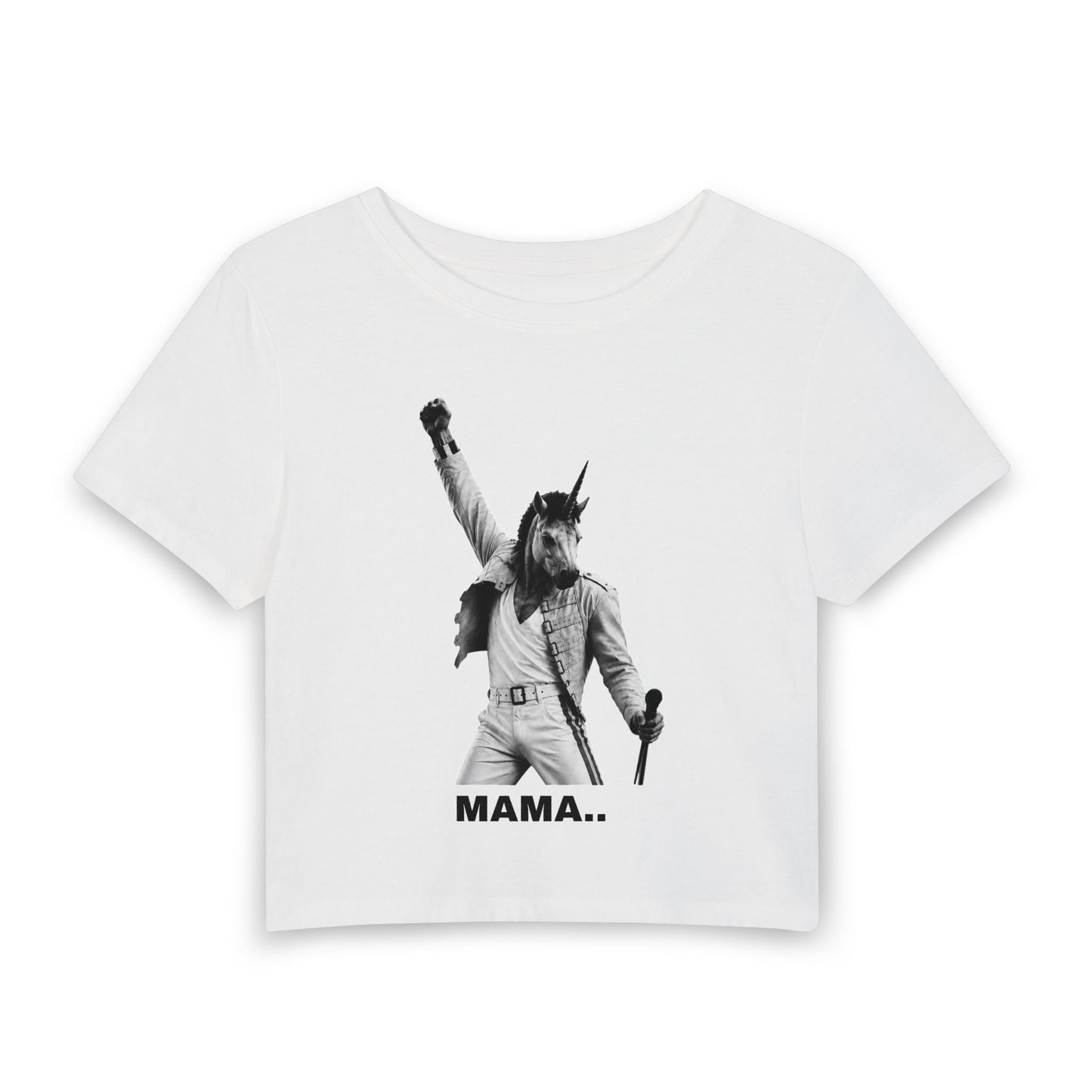 Women's Baby Tee — MAMA..
