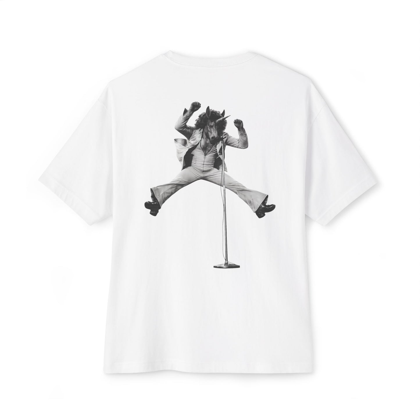 Oversized Tee —GET ON UP (back print)