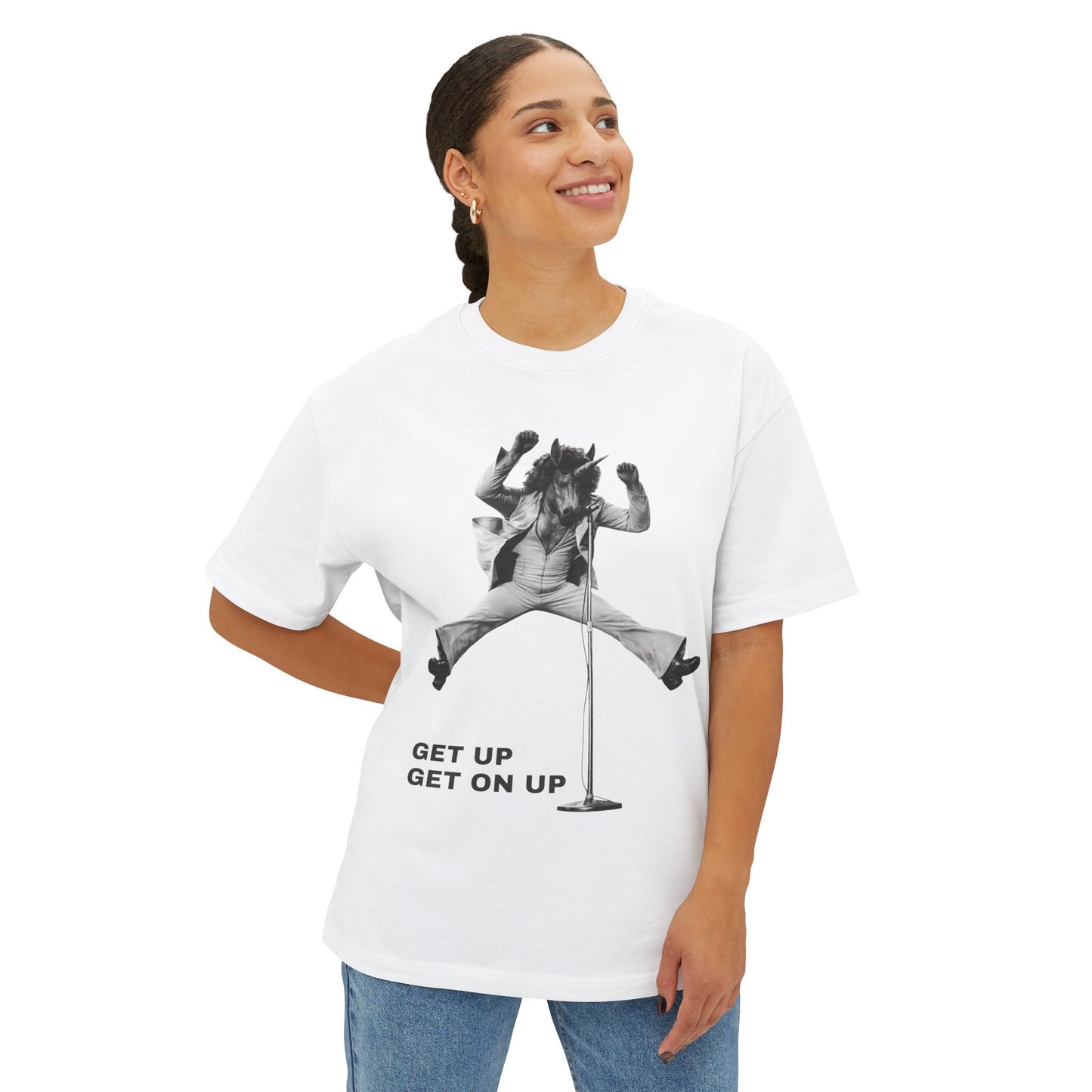 Oversized Tee — GET ON UP