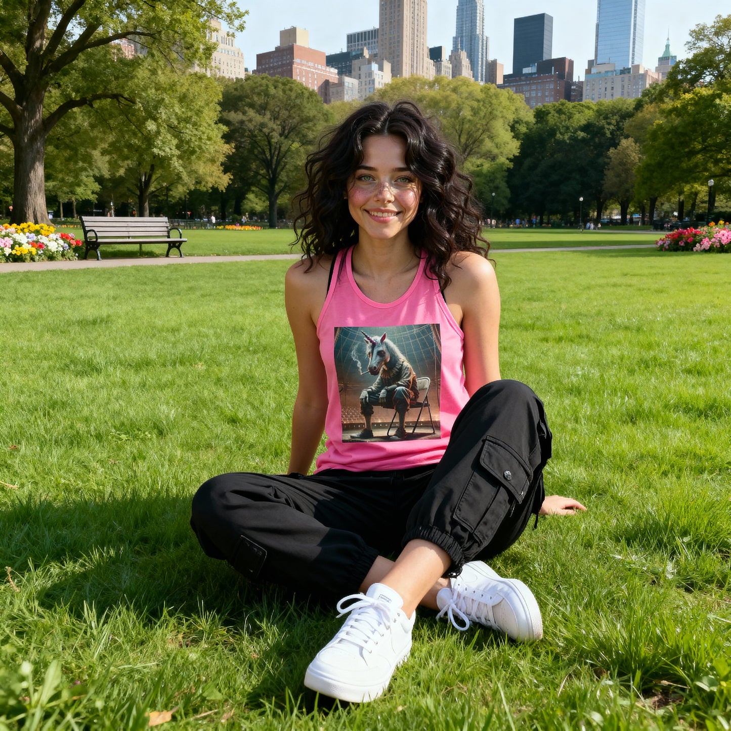 Girl Tank — Sad Clown