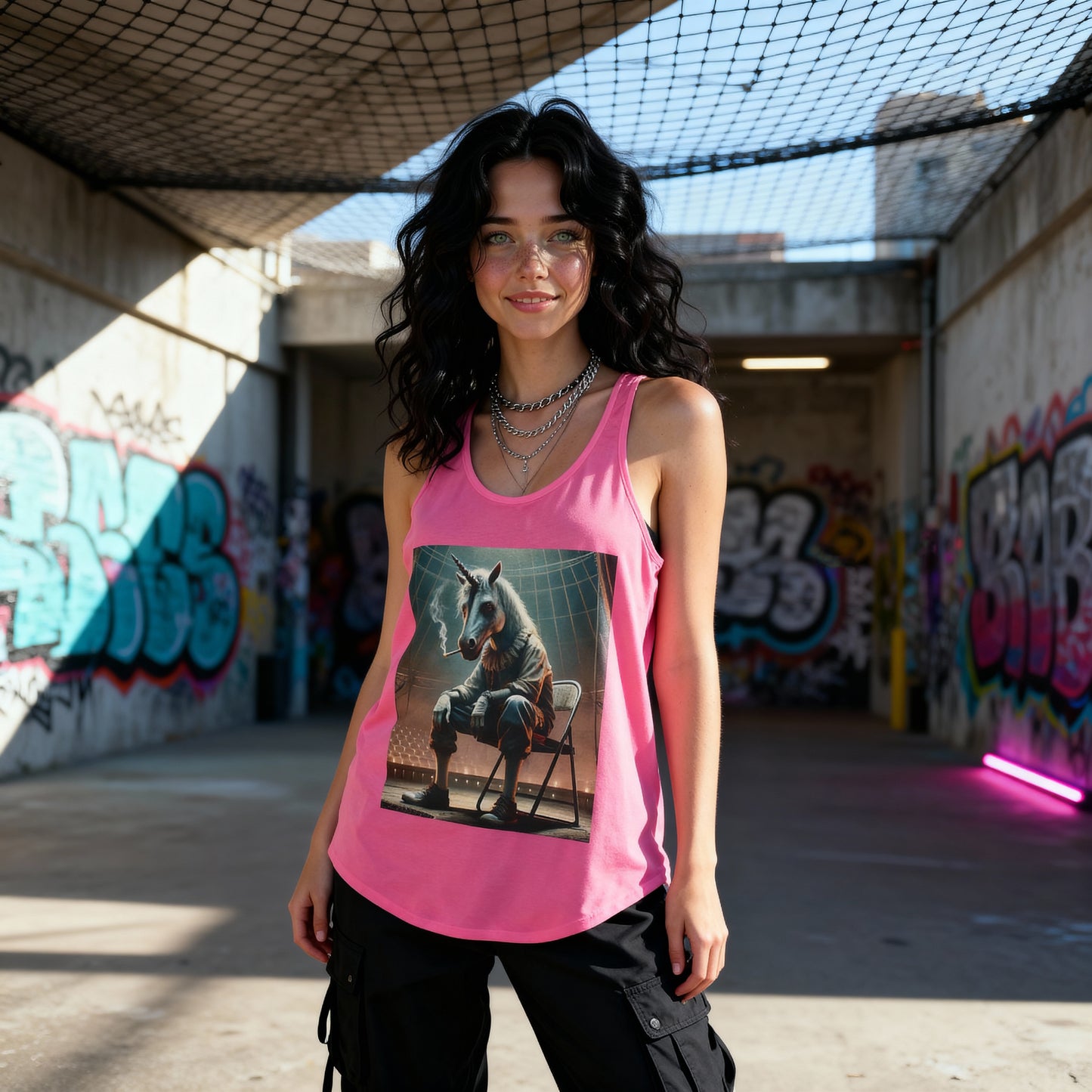 Girl Tank — Sad Clown