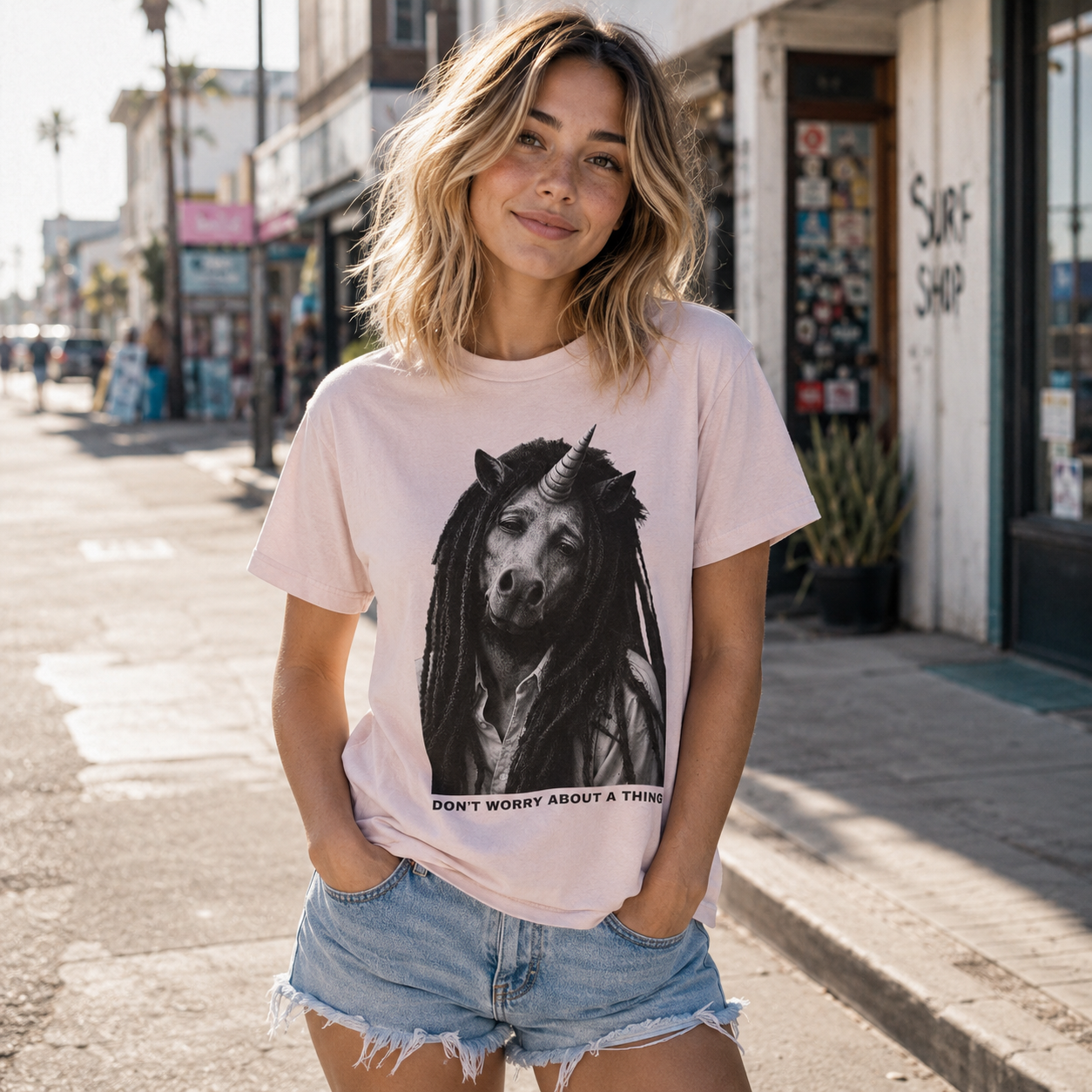 Classic Tee — DON'T WORRY ABOUT A THING